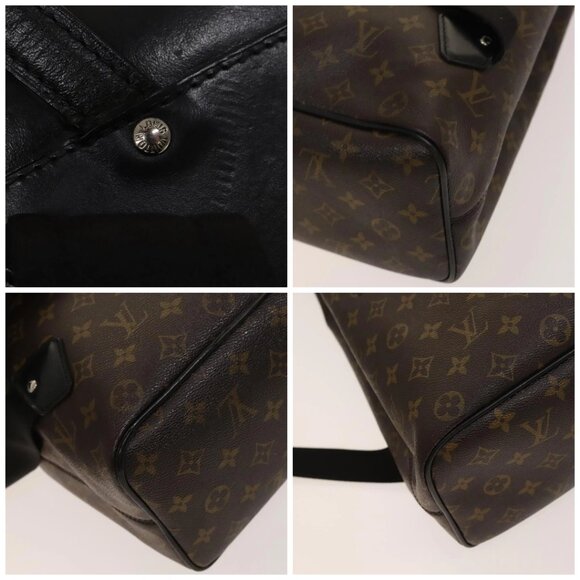 LOUIS VUITTON Monogram Macassar Parc Backpack - Picture 12 of 15